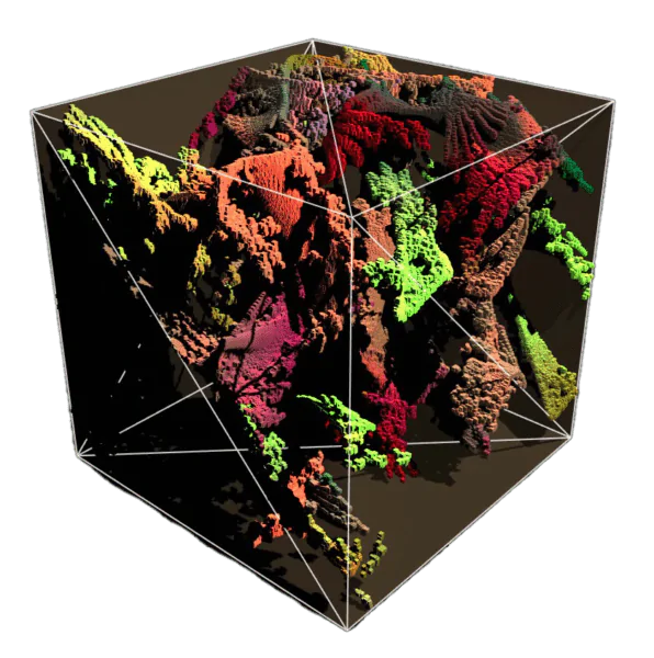 abstract 3d sculpture cover