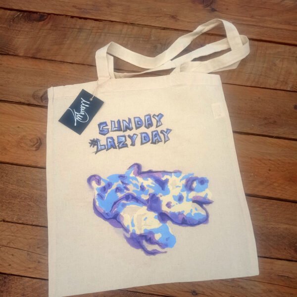 Sunday Lazy Day Tote Bag