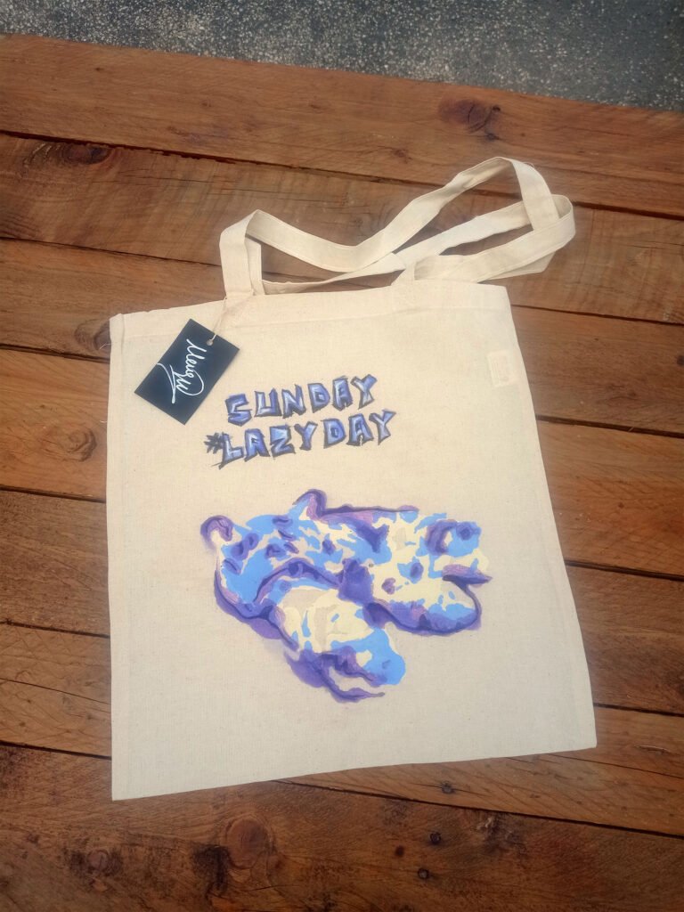 Sunday Lazy Day Tote Bag